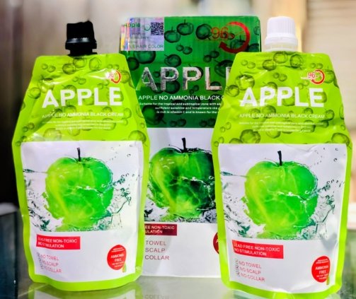 Apple Dye Hair Colurs